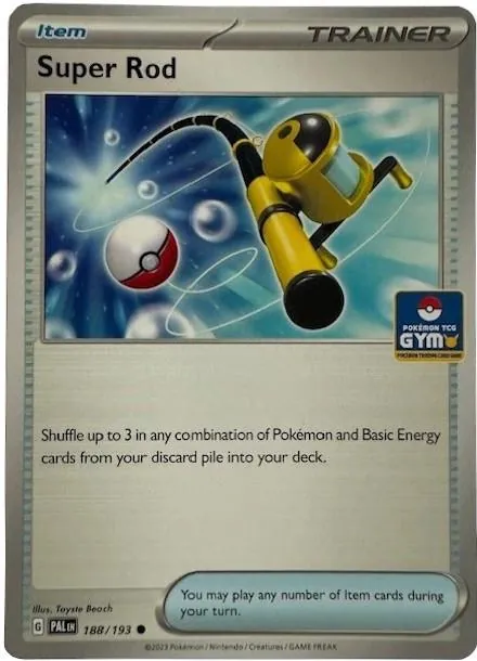 Paldea Evolved Super Rod [Gym] Pokémon card